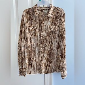 Ladies Lucky Brand Shirt size Large